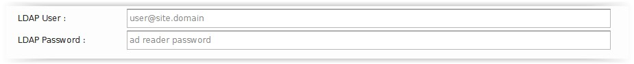 LDAP read only user
